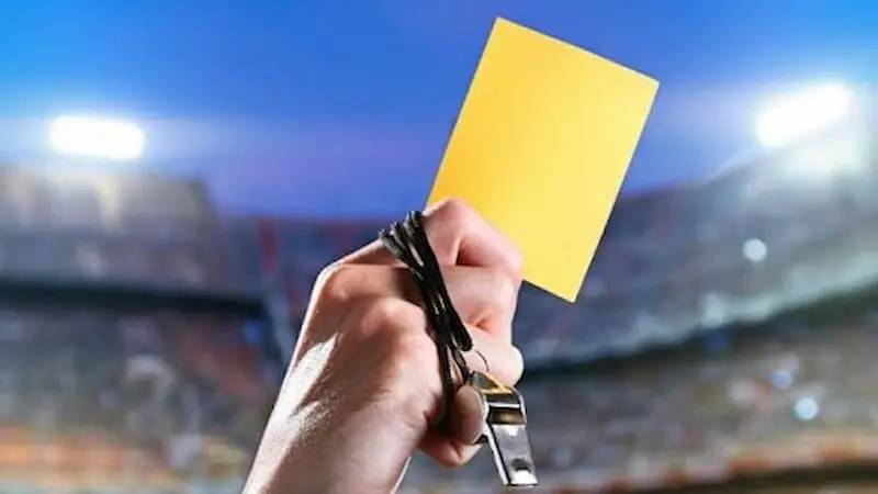 Khái niệm Kèo thẻ vàng trong cá cược bóng đá 555win